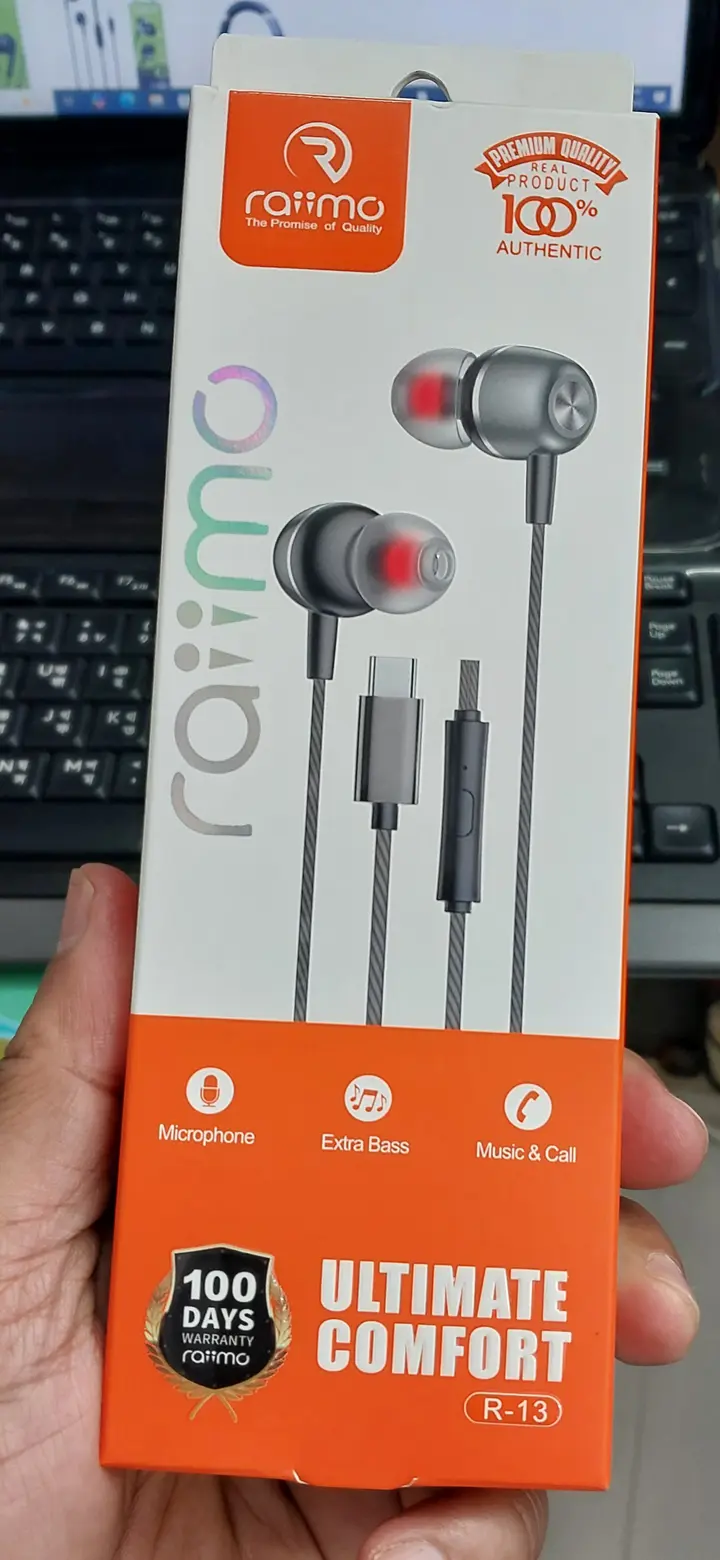 Raiimo Earphone R-13 (Type-C)